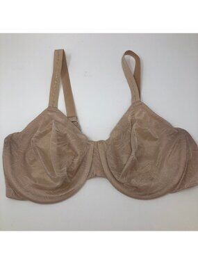 Wacoal Inside Edit Underwire Bra Size 40DD Nude 855307